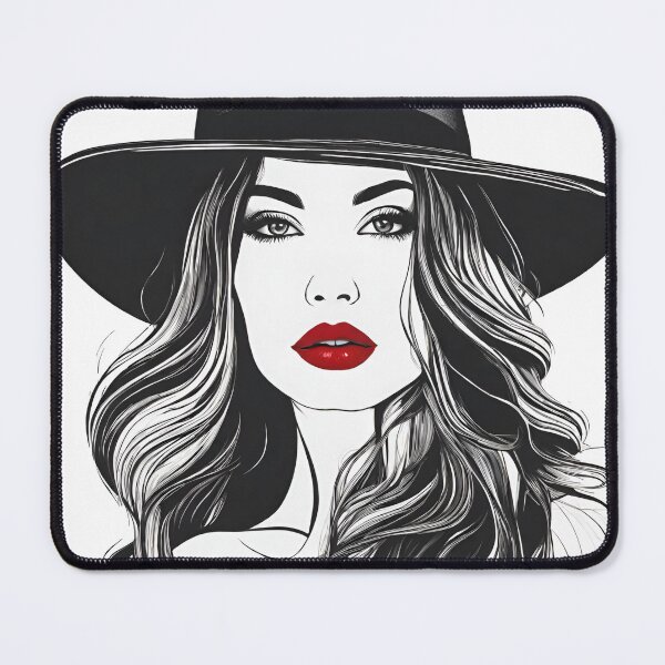Item preview,   Woman in a hat designed and sold by StyleSketch.