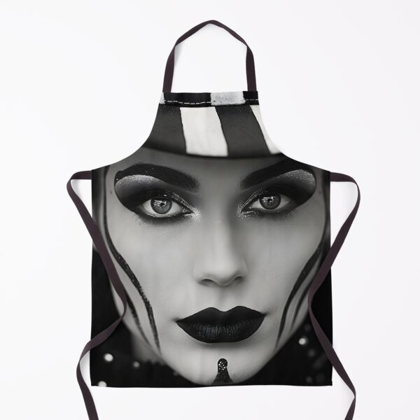 Item preview, Black and white head shot of a circus artist designed and sold by dcrc.