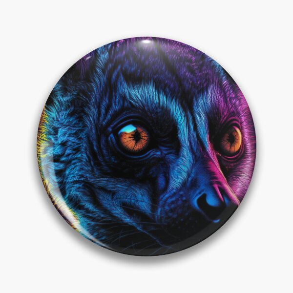 Item preview, Blacklight Style Lemur designed and sold by Matt's Artificial Nature.