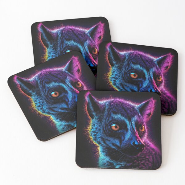 Item preview, Blacklight Style Lemur designed and sold by Matt's Artificial Nature.