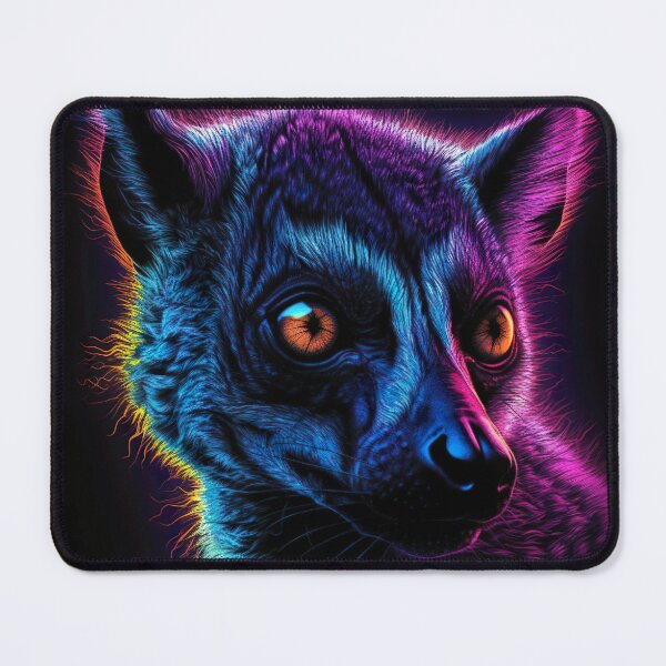 Item preview, Blacklight Style Lemur designed and sold by Matt's Artificial Nature.