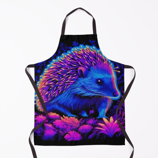 Item preview, Blacklight Style Hedgehog designed and sold by Matt's Artificial Nature.