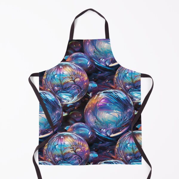 Item preview, Prismatic Crystal Ball Reflections: Surreal Impressionism Meets Mesmerizing Fractals designed and sold by polonuim210.