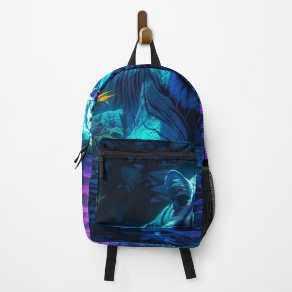 Item preview, Blacklight Style Tiger in Water designed and sold by Matt's Artificial Nature.