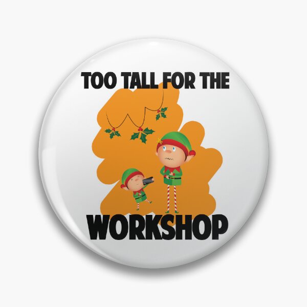 Item preview, Tall Elf Mistletoe Mishap -Christmas Tee designed and sold by clevercraft58.