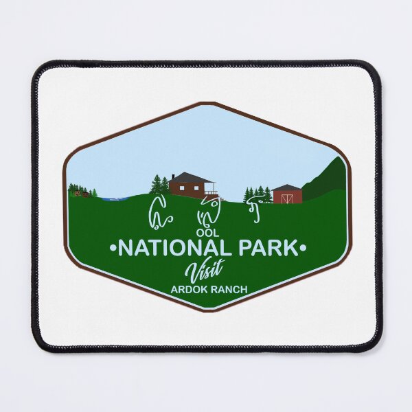 Item preview, Ool national park sticker designed and sold by Mia Mozzoni.