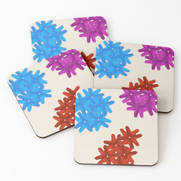 Item preview, Colorful Flowers Pattern - Beige designed and sold by CushyNest.