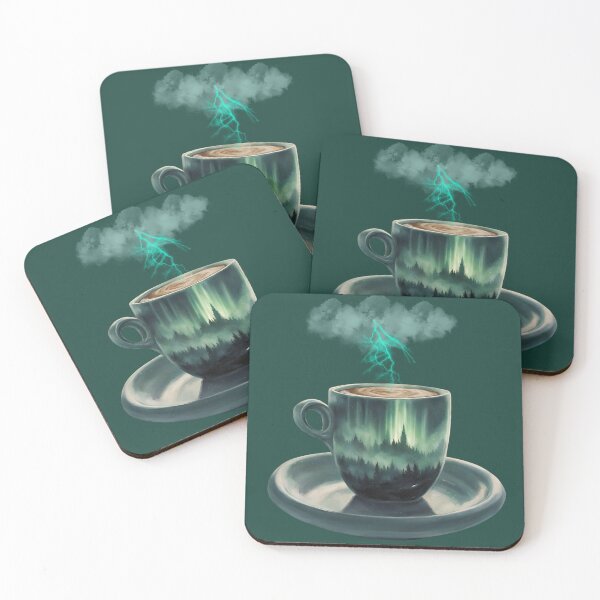 Item preview, Coffee With Thunder designed and sold by MarzenaKa.