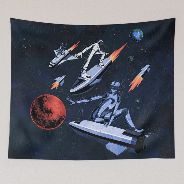 Item preview, Travel to Mars designed and sold by ROBOxART.