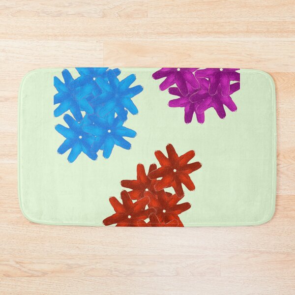 Item preview, Colorful Flowers Pattern - Sage Green designed and sold by CushyNest.