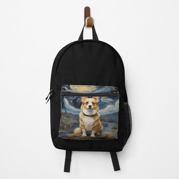 Item preview, Corgi's Celestial Symphony | Vincent van Gogh designed and sold by DevushkaStore.