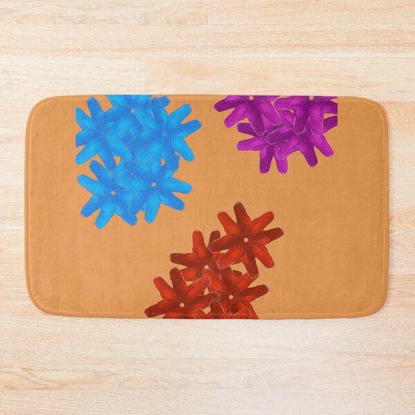 Item preview, Colorful Flowers Pattern - Muted Terracotta designed and sold by CushyNest.