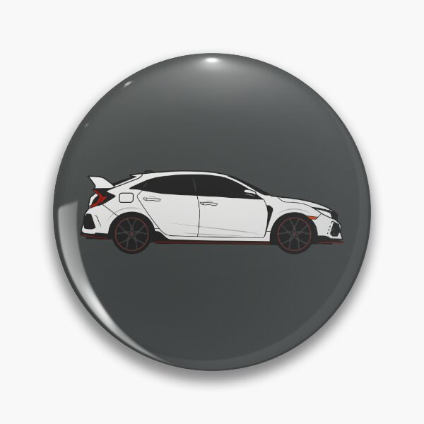 Item preview, Profile view of a white FK8 designed and sold by ApexFibers.