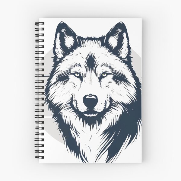 Item preview, Majestic Wolf - Tribal Graphic designed and sold by Loveanddraw.
