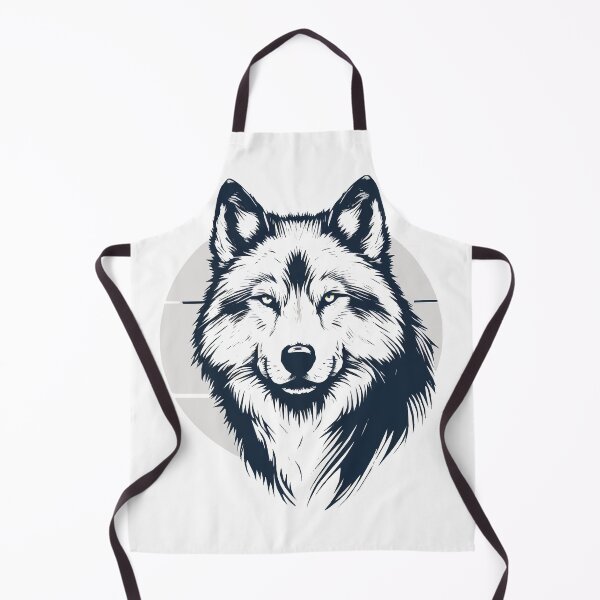 Item preview, Majestic Wolf - Tribal Graphic designed and sold by Loveanddraw.