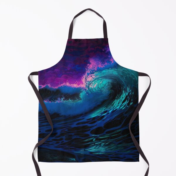 Item preview, Blacklight Style Crashing Waves designed and sold by Matt's Artificial Nature.