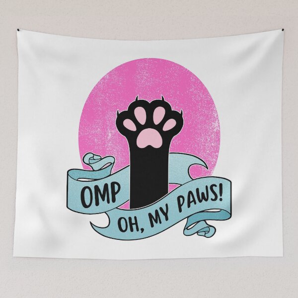 Item preview, Oh My Paws | Cat Paw | Cat Meme designed and sold by ObsidianDaz.