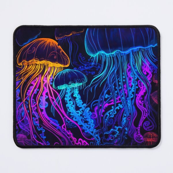 Item preview, Trippy Blacklight Style Jellyfish  designed and sold by Matt's Artificial Nature.