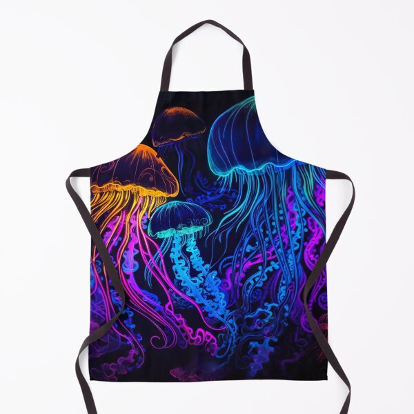 Item preview, Trippy Blacklight Style Jellyfish  designed and sold by Matt's Artificial Nature.