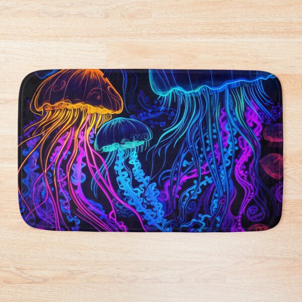 Item preview, Trippy Blacklight Style Jellyfish  designed and sold by Matt's Artificial Nature.