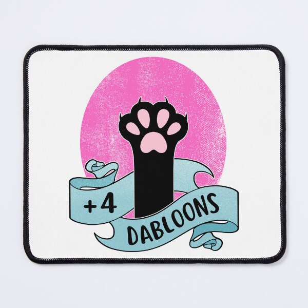 Item preview, 4 Dabloons | Cat Meme Trend designed and sold by ObsidianDaz.
