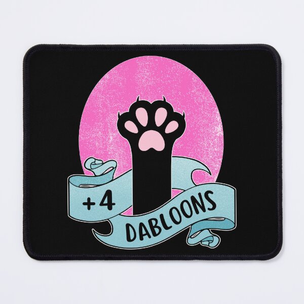 Item preview, 4 Dabloons | Cat Meme Trend designed and sold by ObsidianDaz.