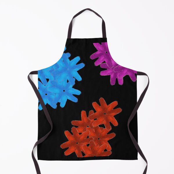 Item preview, Colorful Flowers Pattern - Black designed and sold by CushyNest.