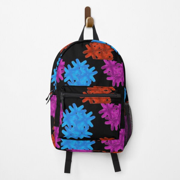 Item preview, Colorful Flowers Pattern - Black designed and sold by CushyNest.