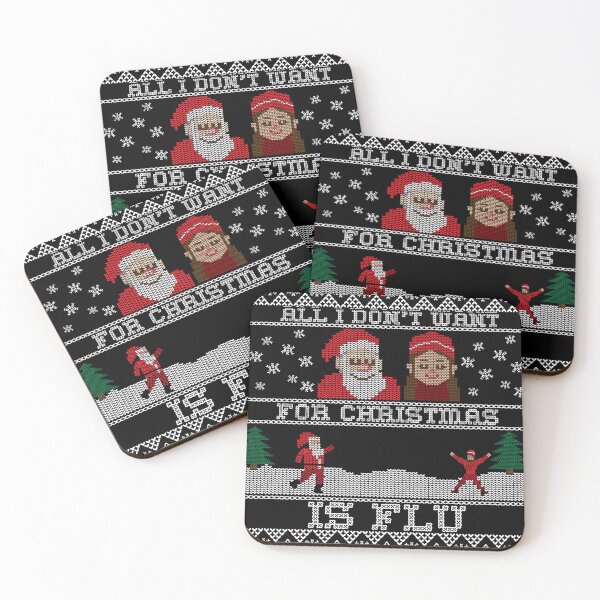 Item preview, ALL I DON'T WANT FOR CHRISTMAS IS FLU designed and sold by 3nityoneart.