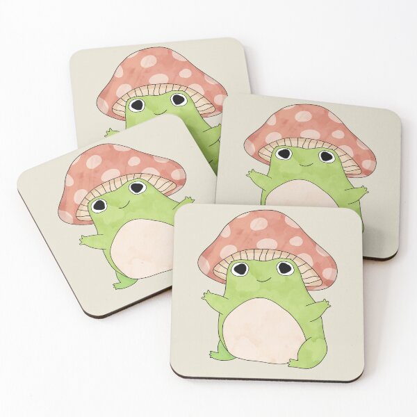 Item preview, Pastel Mushroom Frog Friend designed and sold by Miles Reinstein.