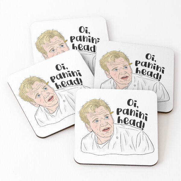 Item preview, Gordon Ramsay, Panini Head, Kitchen Nightmares designed and sold by BMCeeDesigns.