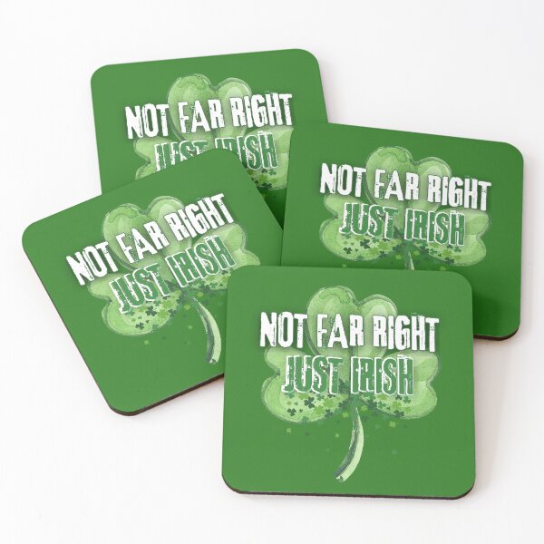 Item preview, Not Far Right Just Irish designed and sold by Flirt-Teez.