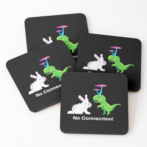 Item preview, Pixelated Dinosaur with Mushroom Hat and Rabbit designed and sold by GorinART.