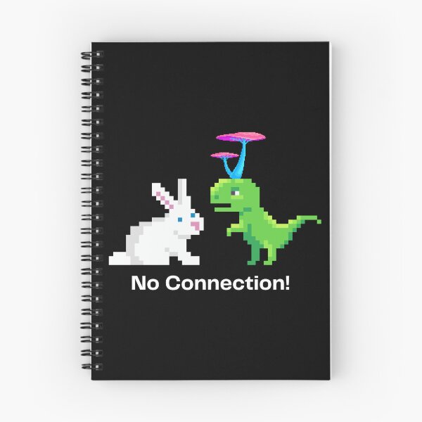 Item preview, Pixelated Dinosaur with Mushroom Hat and Rabbit designed and sold by GorinART.
