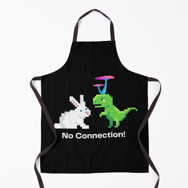 Item preview, Pixelated Dinosaur with Mushroom Hat and Rabbit designed and sold by GorinART.