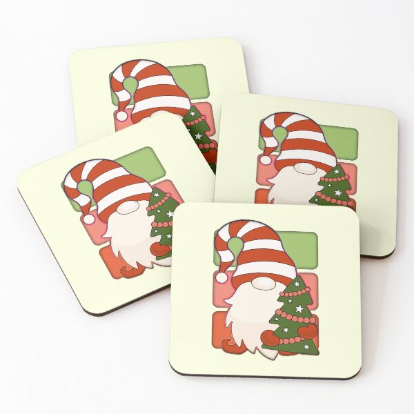 Item preview, Christmas Gnome With Christmas Tree designed and sold by franktact.