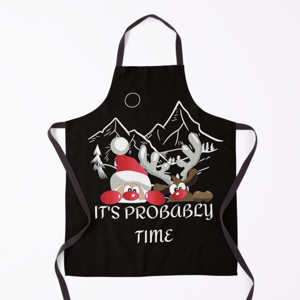 Item preview, It's probably time. Funny Christmas T-shirt. designed and sold by Studio-wzory.