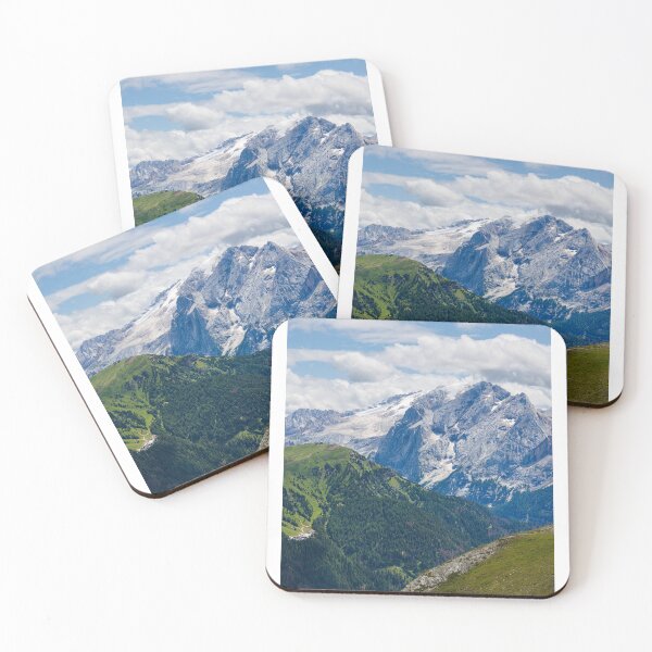 Item preview, A view of the mountain Marmolada designed and sold by Giuseppe Cammino.