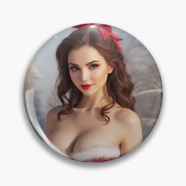 Item preview, Ukrainian Woman wishing Merry Christmas; Ukraine; designed and sold by StickerApe.