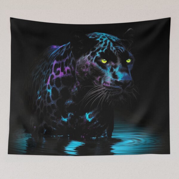 Item preview, Blacklight Style Water Panther designed and sold by Matt's Artificial Nature.