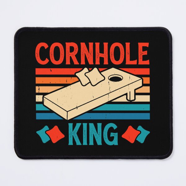 Item preview, Cornhole King Retro Design - Baggo Bean Bag Toss Game - Funny Cornhole Player Vintage designed and sold by naworas.