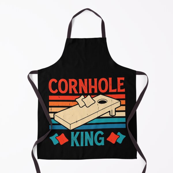 Item preview, Cornhole King Retro Design - Baggo Bean Bag Toss Game - Funny Cornhole Player Vintage designed and sold by naworas.