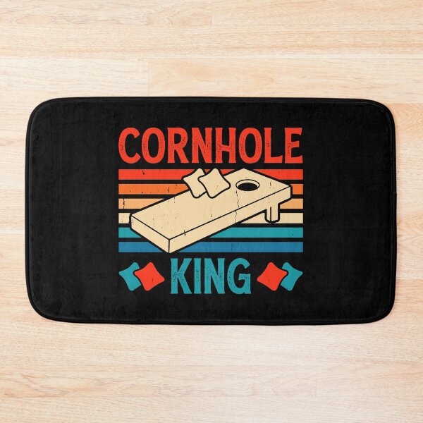 Item preview, Cornhole King Retro Design - Baggo Bean Bag Toss Game - Funny Cornhole Player Vintage designed and sold by naworas.