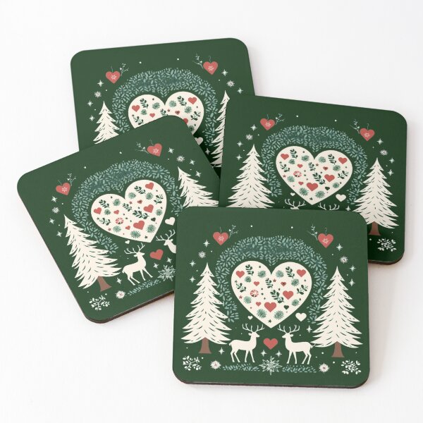 Item preview, Christmas heart designed and sold by Riverside-Moon.