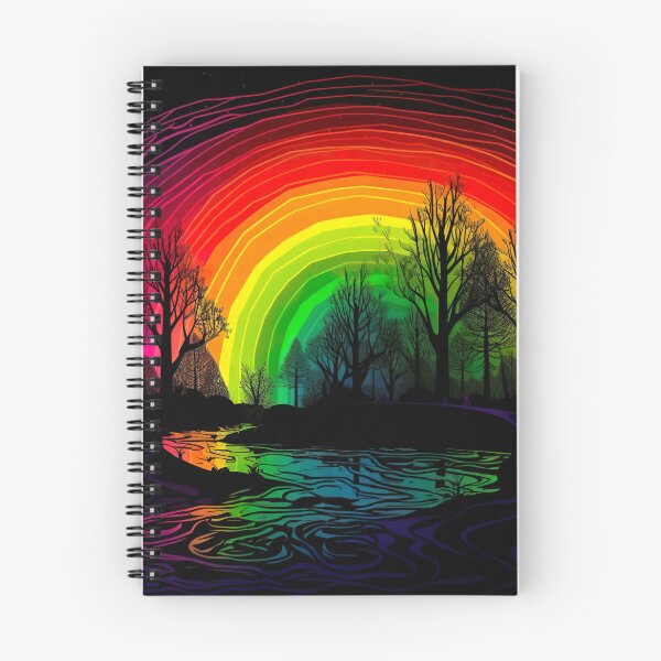 Item preview, Blacklight Style Rainbow Night designed and sold by Matt's Artificial Nature.