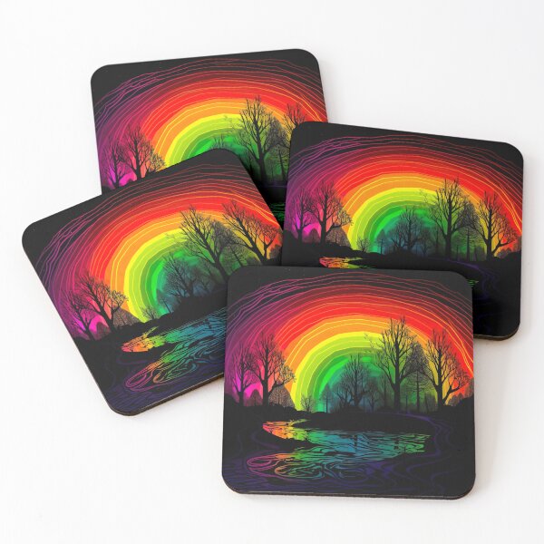 Item preview, Blacklight Style Rainbow Night designed and sold by Matt's Artificial Nature.