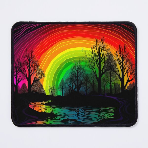 Item preview, Blacklight Style Rainbow Night designed and sold by Matt's Artificial Nature.