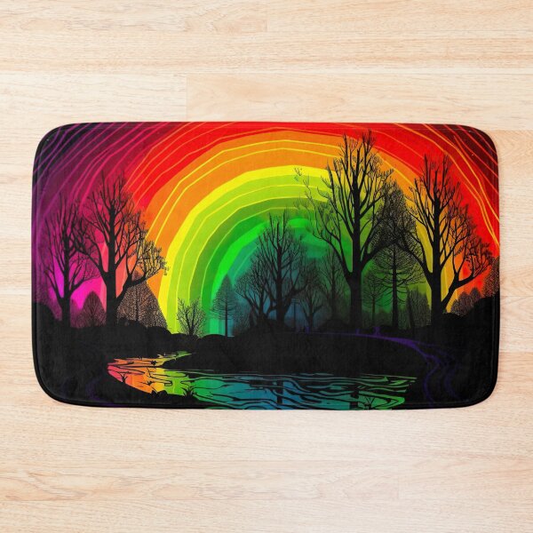 Item preview, Blacklight Style Rainbow Night designed and sold by Matt's Artificial Nature.