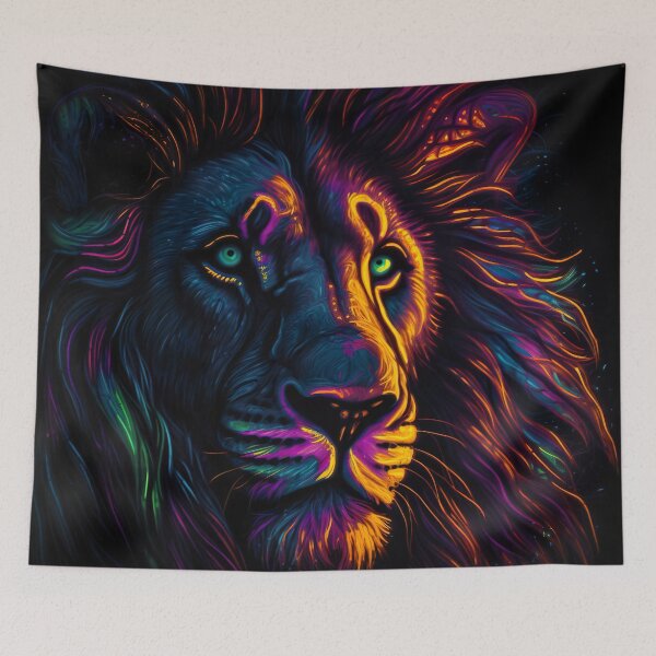Item preview, Blacklight Style Lion's Mane designed and sold by Matt's Artificial Nature.