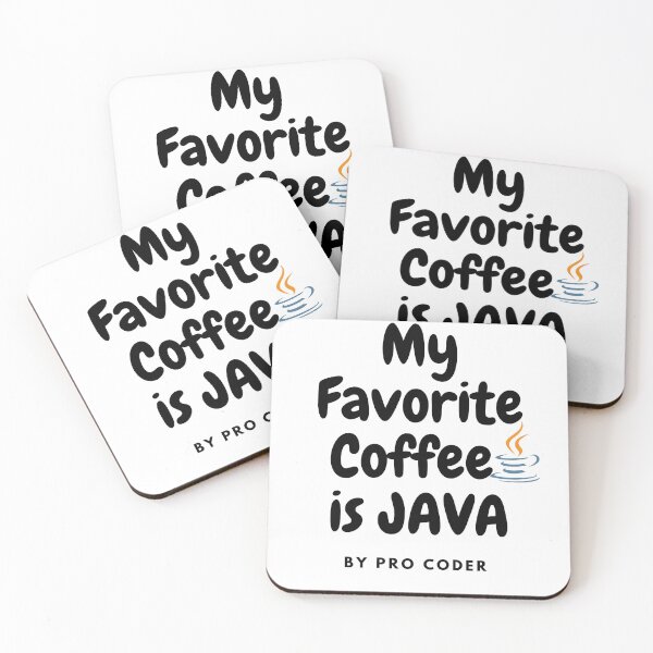 Item preview, my favorite coffee is java  designed and sold by peony66.